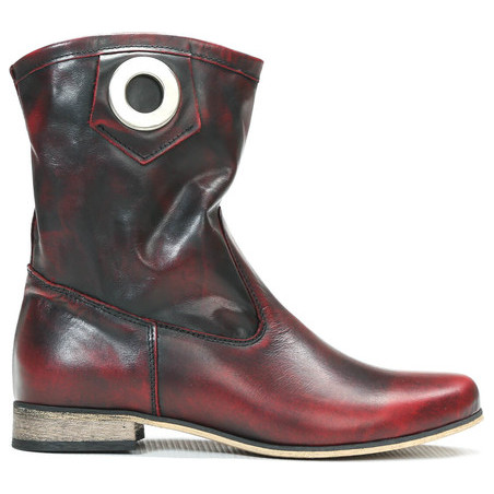 Botki Zapato w stylu boho ze skóry