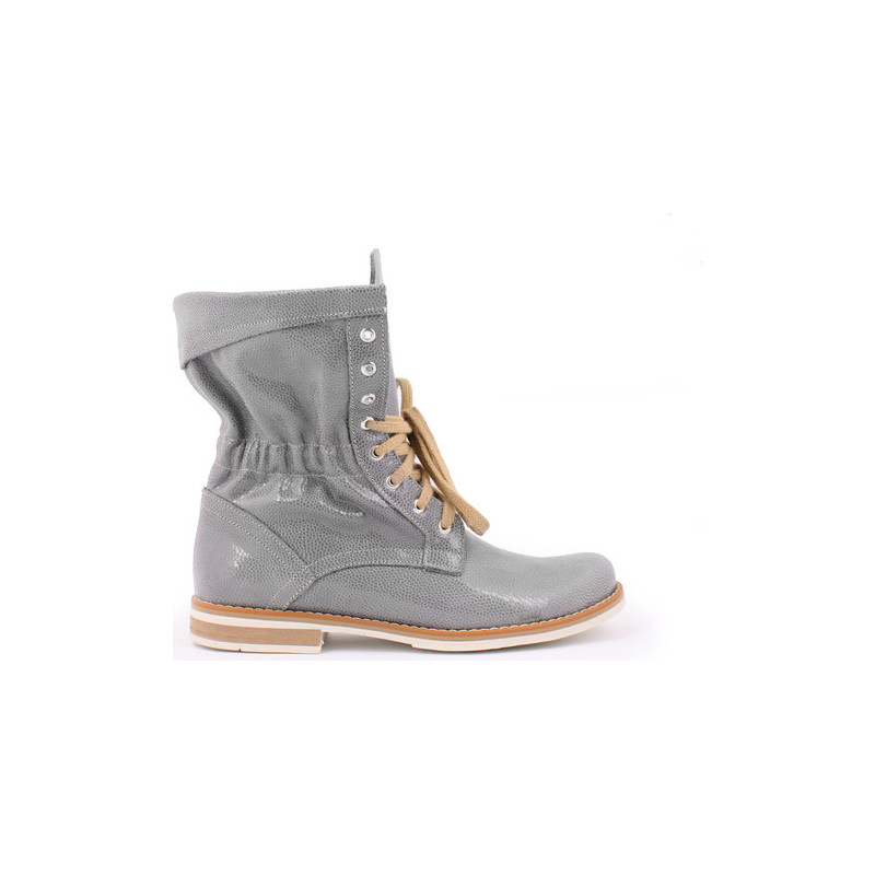 Botki Zapato w stylu casual ze skóry