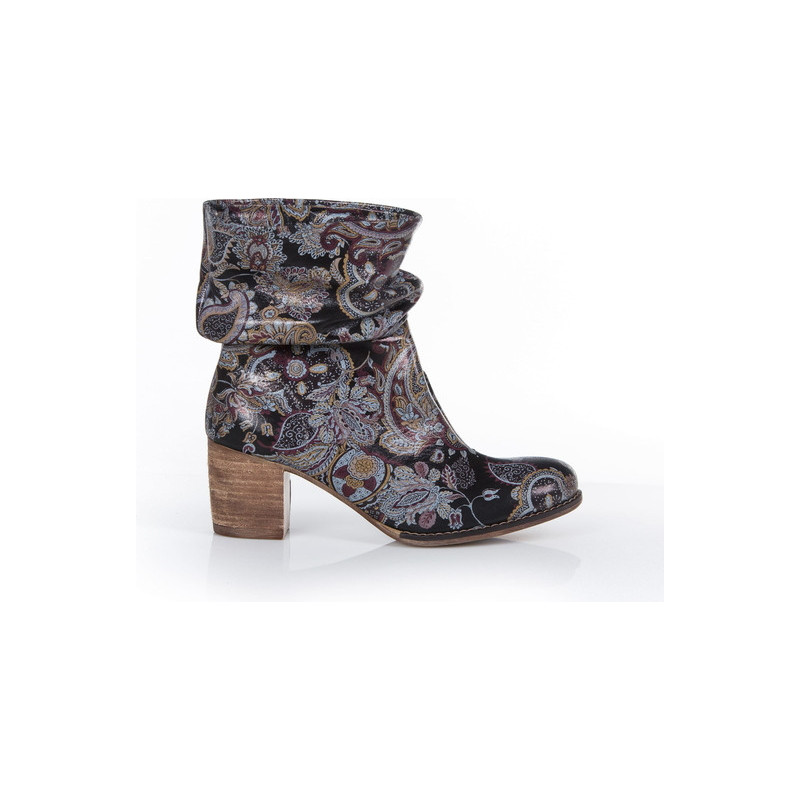 Botki Zapato ze skóry na obcasie w stylu klasycznym