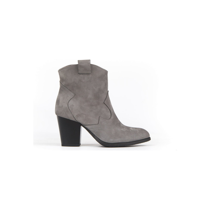 Botki Zapato ze skóry w stylu boho