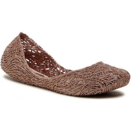 Brązowe baleriny Melissa w stylu casual