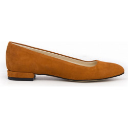 Brązowe baleriny Zapato