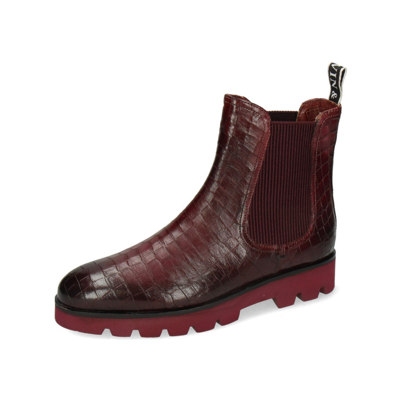 Brązowe botki Melvin & Hamilton w stylu casual