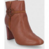 Brązowe botki Ralph Lauren