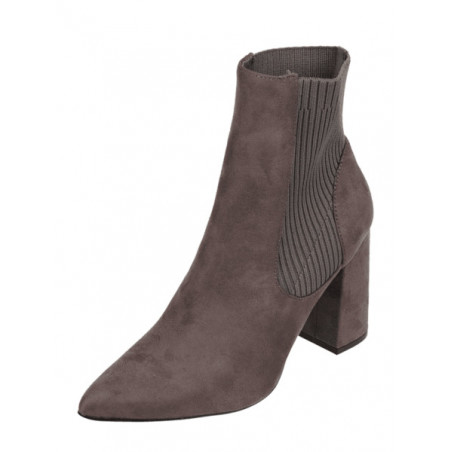 Brązowe botki Steve Madden na obcasie