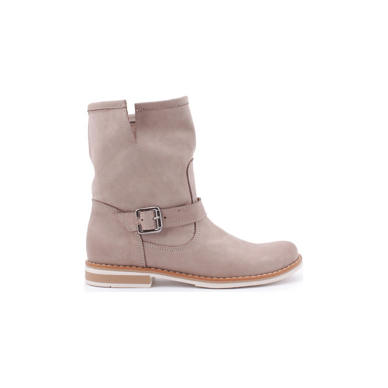 Brązowe botki Zapato w stylu casual