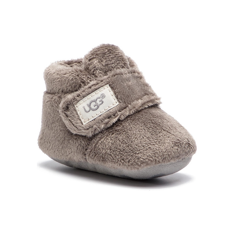 Brązowe buciki niemowlęce UGG Australia na rzepy