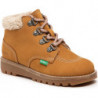 Brązowe buty dziecięce zimowe Kickers