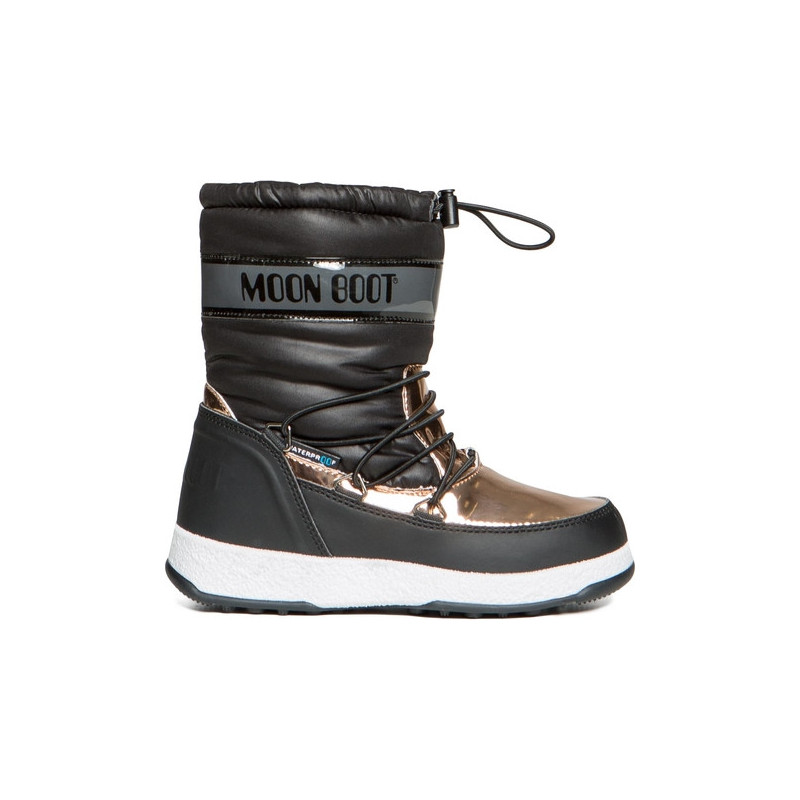 Brązowe buty dziecięce zimowe Moon Boot