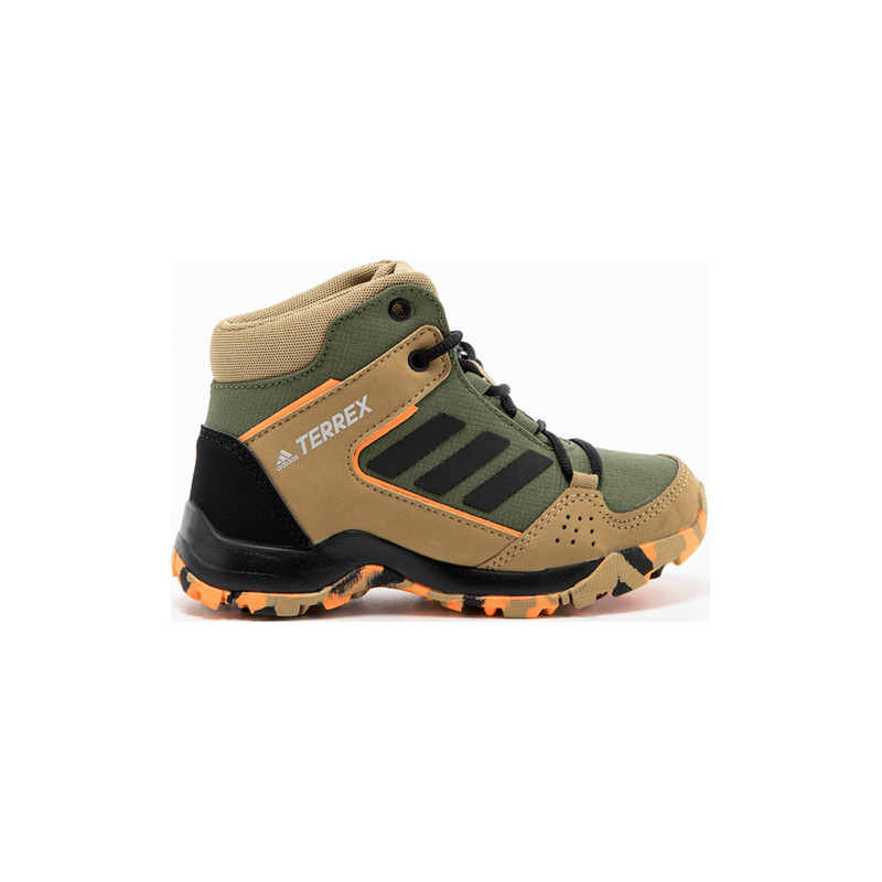 Brązowe buty trekkingowe dziecięce Adidas