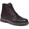 Brązowe buty zimowe Badura w stylu casual