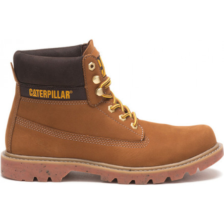 Brązowe buty zimowe Caterpillar w sportowym stylu