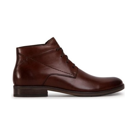 Brązowe buty zimowe Lasocki For Men sznurowane