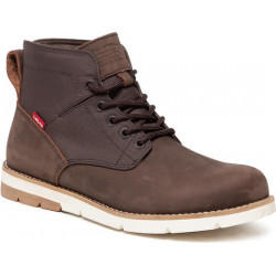 Brązowe buty zimowe Levis w stylu casual