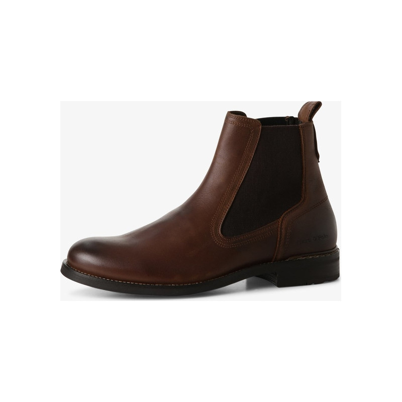 Brązowe buty zimowe Marc O'Polo