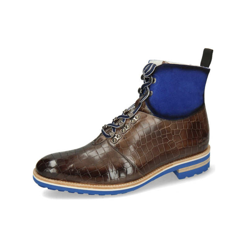 Brązowe buty zimowe Melvin & Hamilton sznurowane
