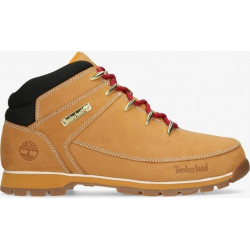 Brązowe buty zimowe Timberland sznurowane w sportowym stylu