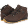 Brązowe buty zimowe Timberland w sportowym stylu