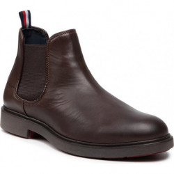 Brązowe buty zimowe Tommy Hilfiger