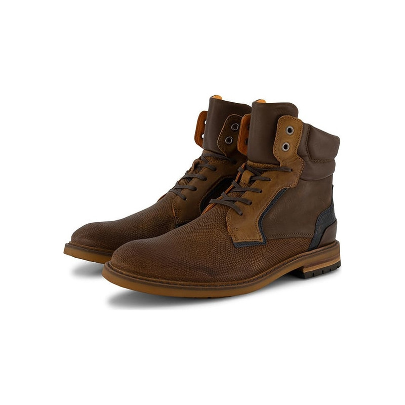 Brązowe buty zimowe Travelin' w stylu casual
