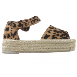 Brązowe espadryle Kokietki