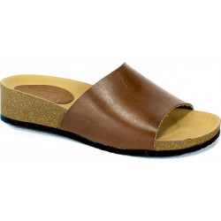 Brązowe klapki Blu... w stylu casual