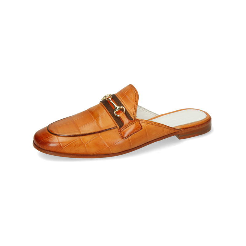 Brązowe klapki Melvin & Hamilton w stylu casual