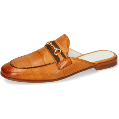 Brązowe klapki Melvin & Hamilton w stylu casual