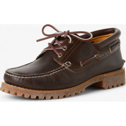 Brązowe półbuty Timberland sznurowane