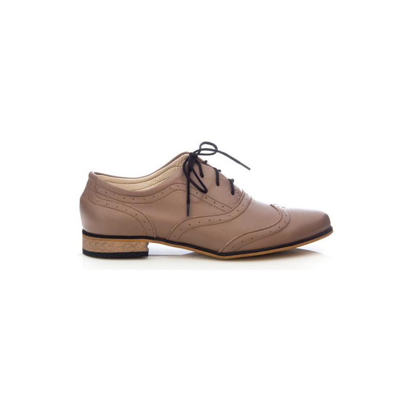 Brązowe półbuty Zapato