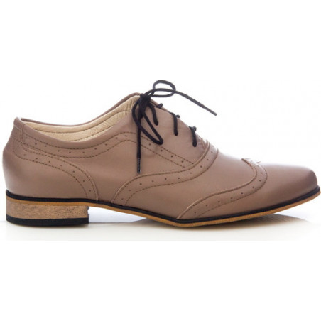 Brązowe półbuty Zapato