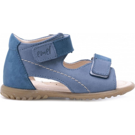 Buty dziecięce letnie EMEL na rzepy ze skóry