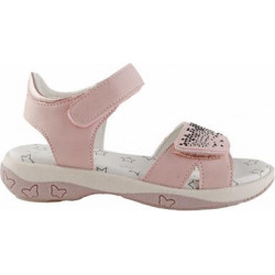 Buty dziecięce letnie Nelli Blu na rzepy dla dziewczynek ze skóry