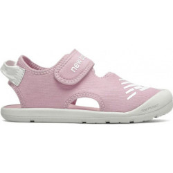 Buty dziecięce letnie New Balance ze skóry na rzepy dla dziewczynek