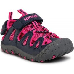 Buty dziecięce letnie Sprandi dla dziewczynek na rzepy