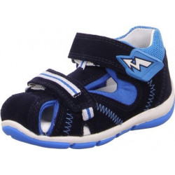 Buty dziecięce letnie Superfit z nubuku na rzepy