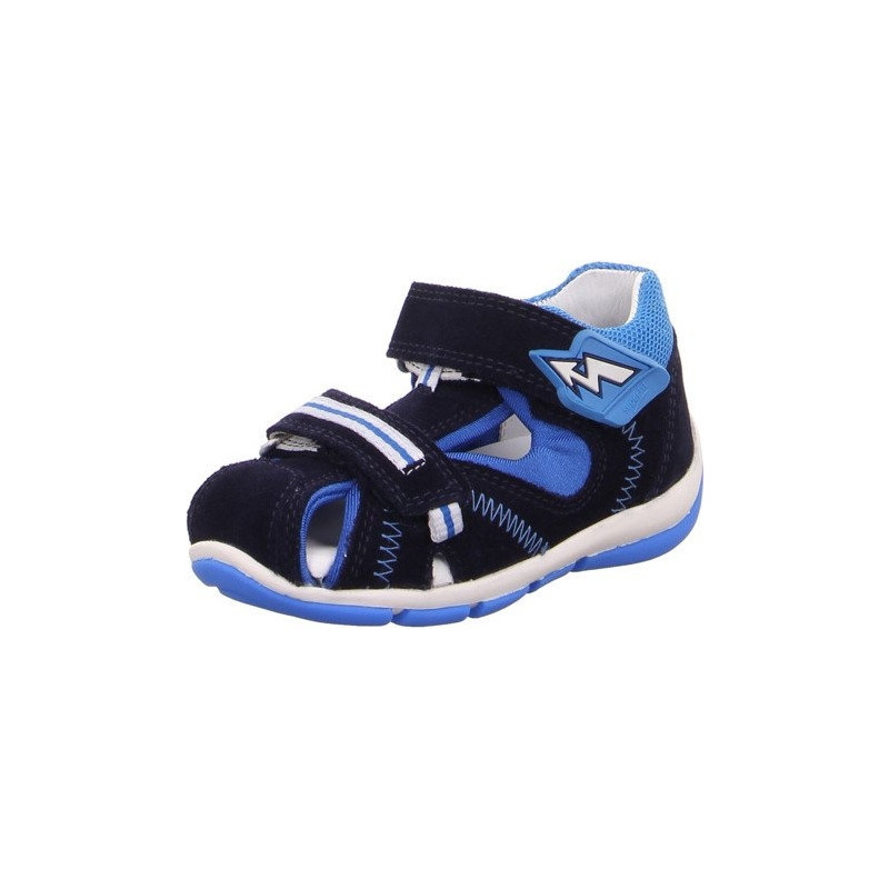 Buty dziecięce letnie Superfit z nubuku na rzepy