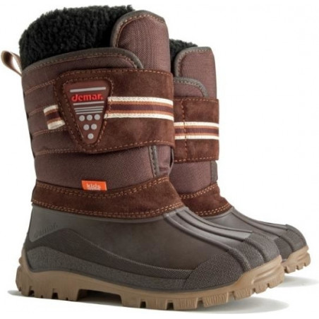 Buty dziecięce zimowe Demar na rzepy