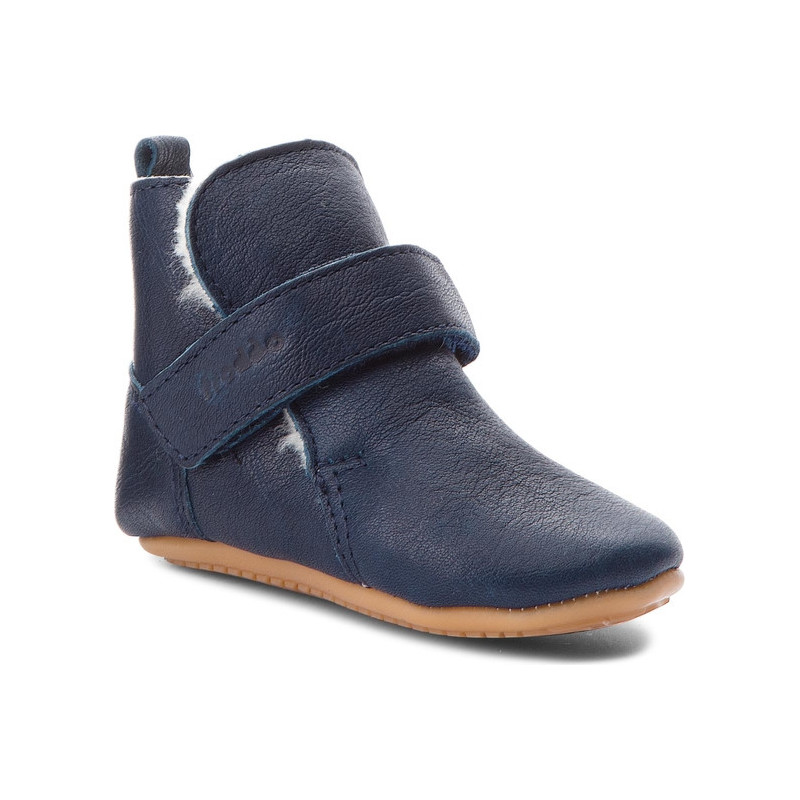 Buty dziecięce zimowe Froddo na rzepy ze skóry