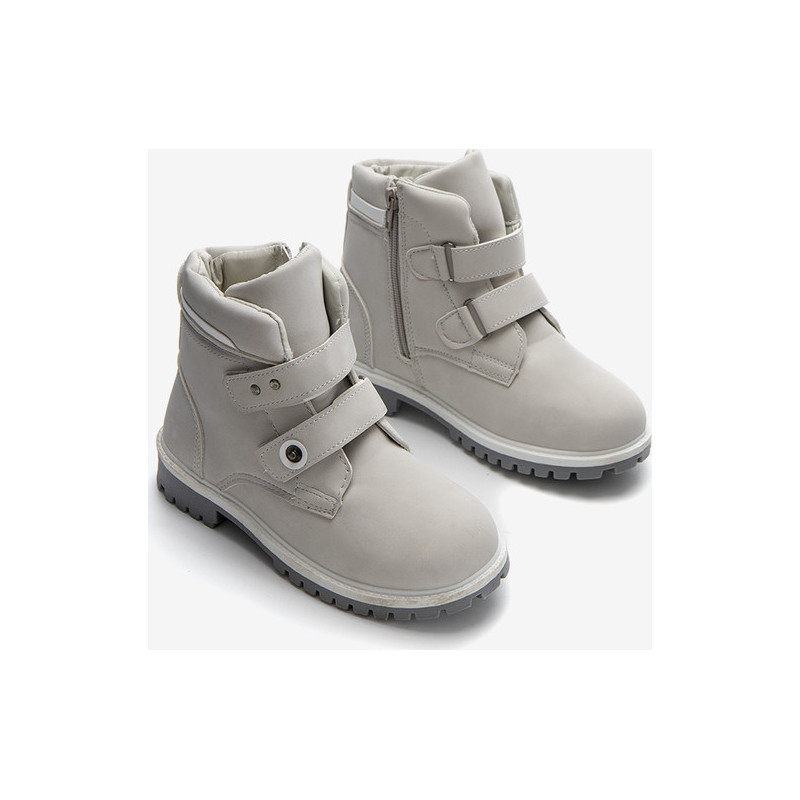 Buty dziecięce zimowe Gemre.com.pl na rzepy