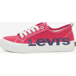 Buty dziecięce zimowe Levis dla dziewczynek z tkaniny sznurowane