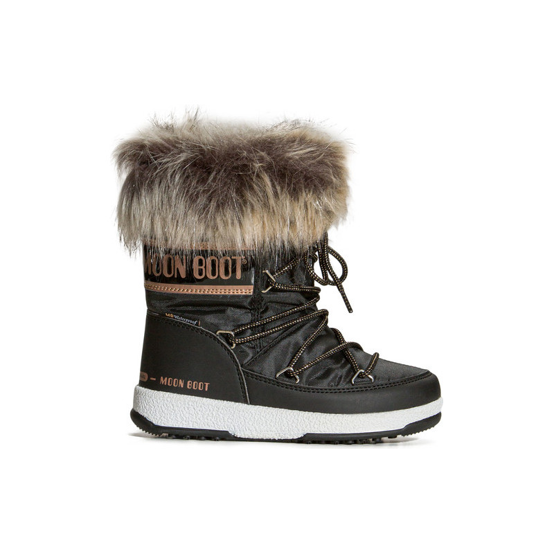 Buty dziecięce zimowe Moon Boot sznurowane