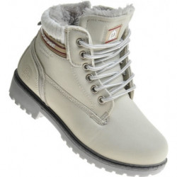 Buty dziecięce zimowe Pantofelek24 sznurowane