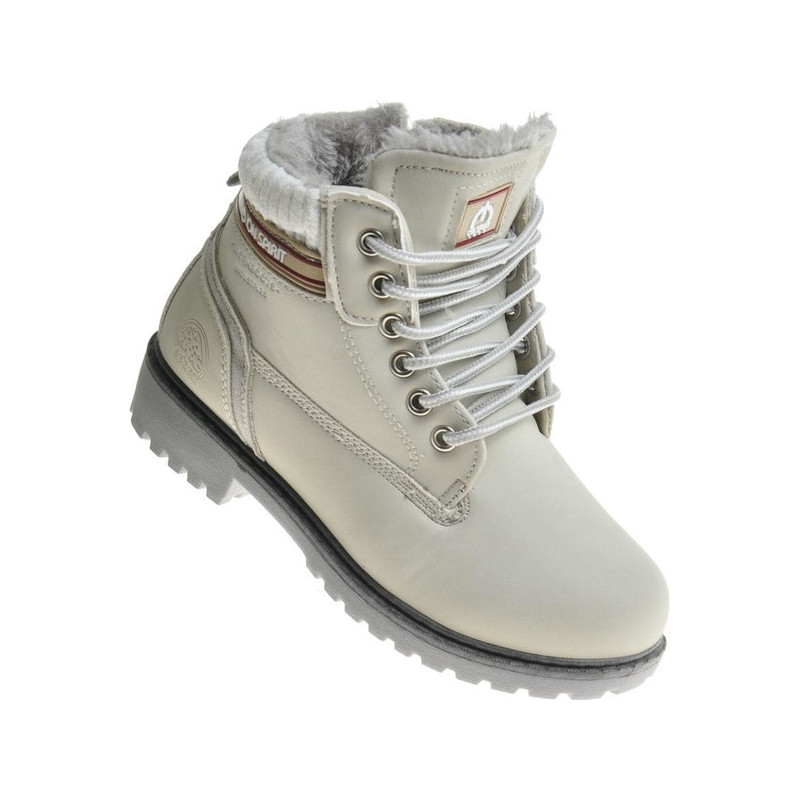 Buty dziecięce zimowe Pantofelek24 sznurowane