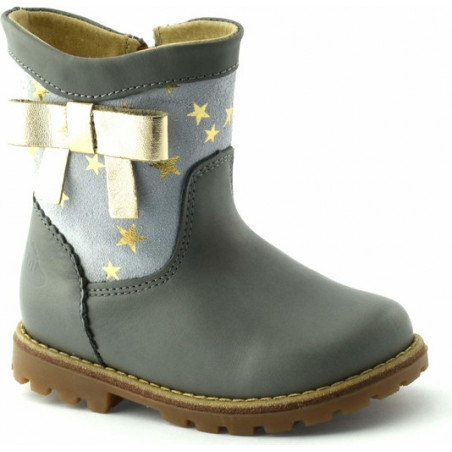 Buty dziecięce zimowe RenBut dla dziewczynek z wełny