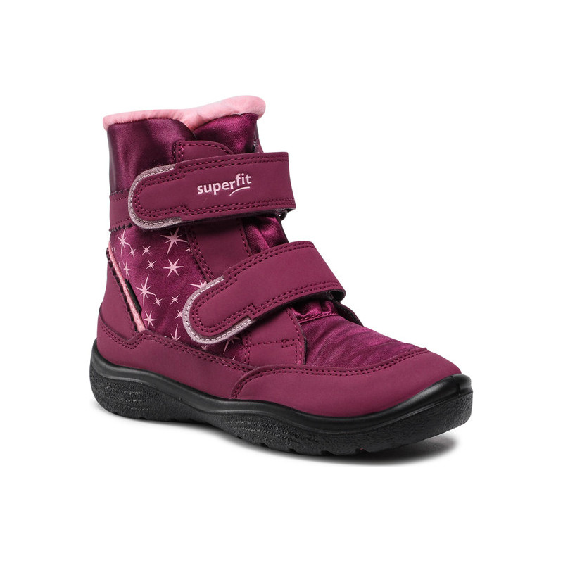 Buty dziecięce zimowe Superfit na rzepy z goretexu