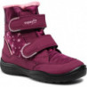 Buty dziecięce zimowe Superfit na rzepy z goretexu