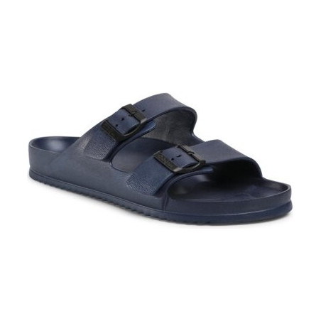 Buty letnie męskie Coqui z klamrami ze skóry