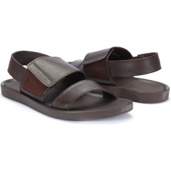 Buty letnie męskie Domeno ze skóry