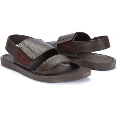 Buty letnie męskie Domeno ze skóry